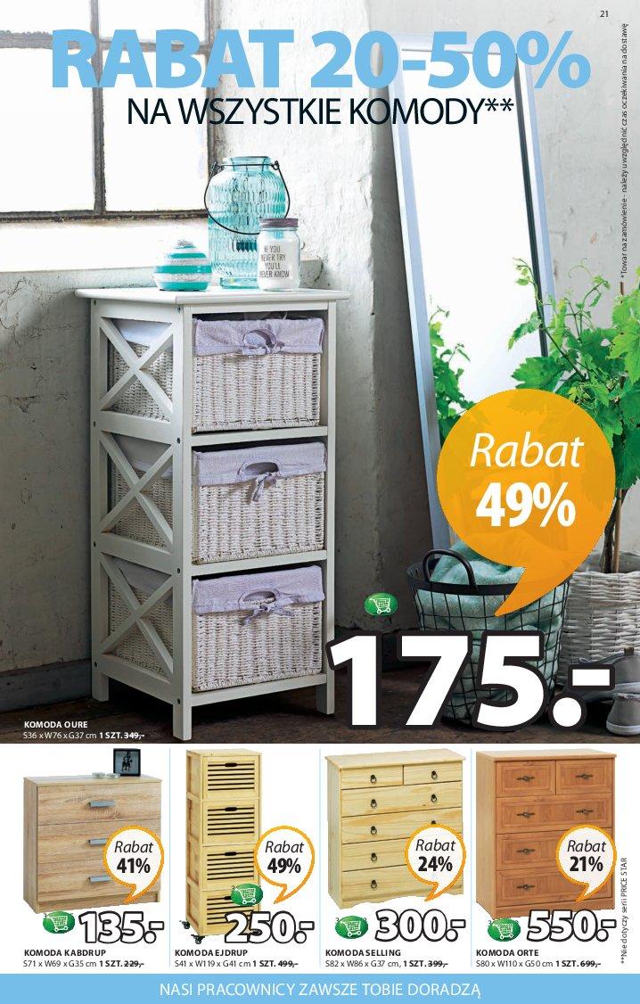 Gazetka promocyjna Jysk str. 21