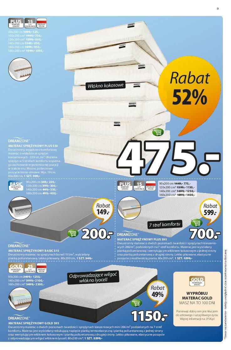 Gazetka promocyjna Jysk str. 9