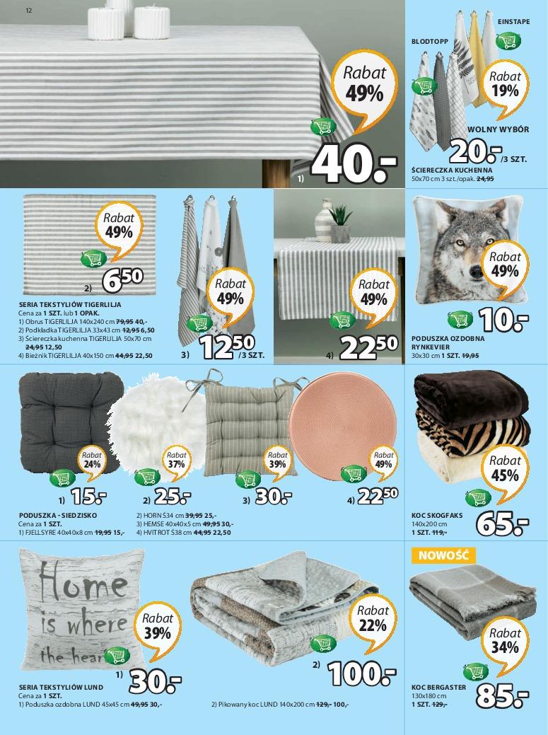 Gazetka promocyjna Jysk str. 12