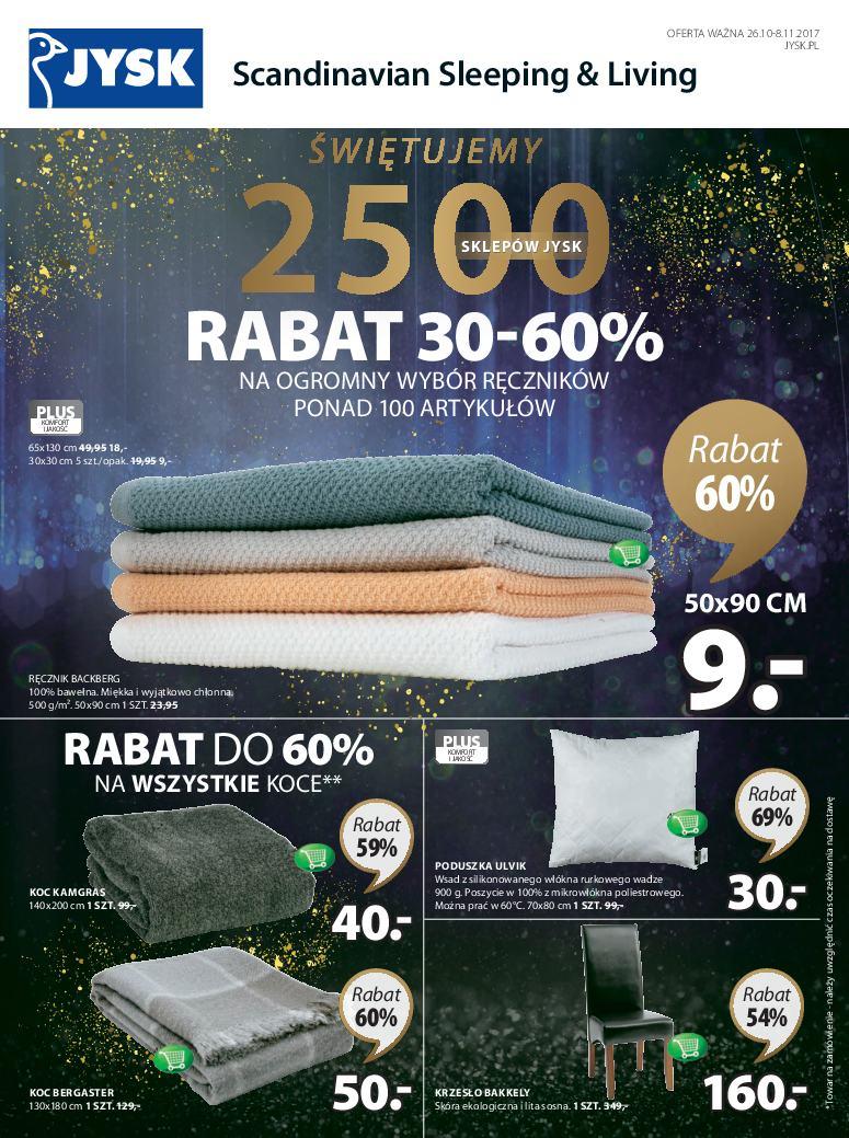 Gazetka promocyjna Jysk str. 1