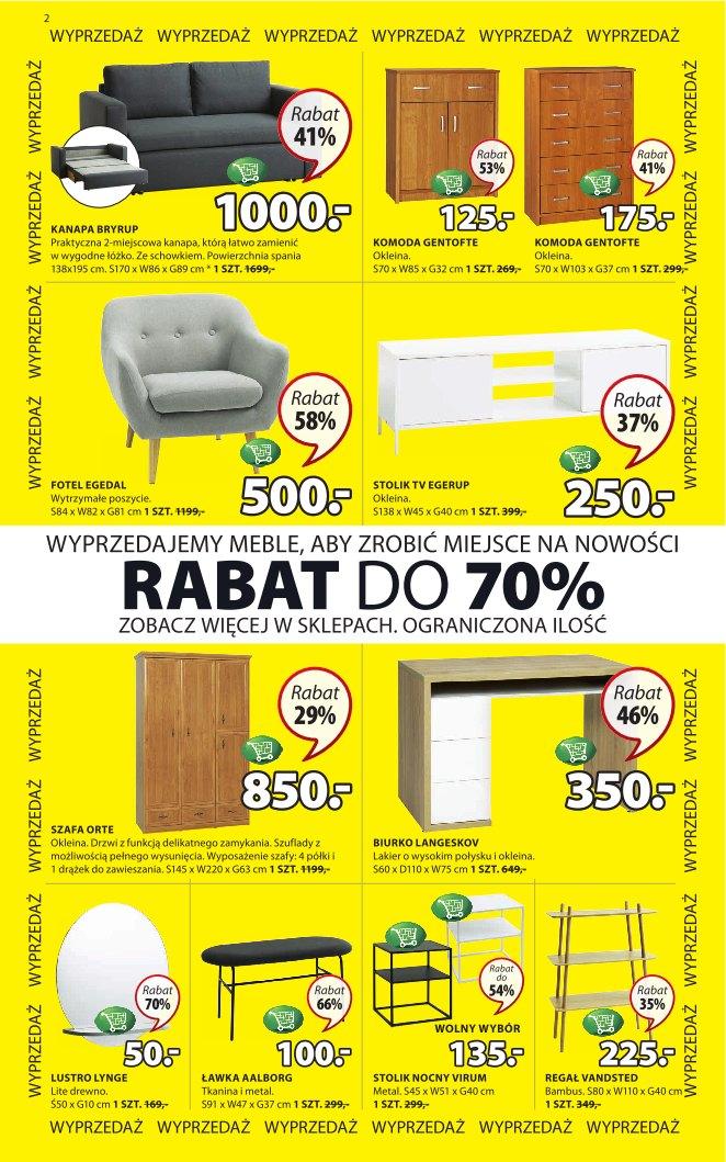 Gazetka promocyjna Jysk str. 2