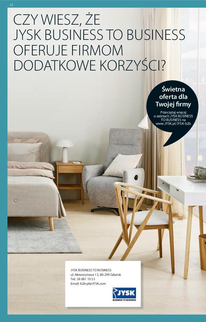 Gazetka promocyjna Jysk str. 22