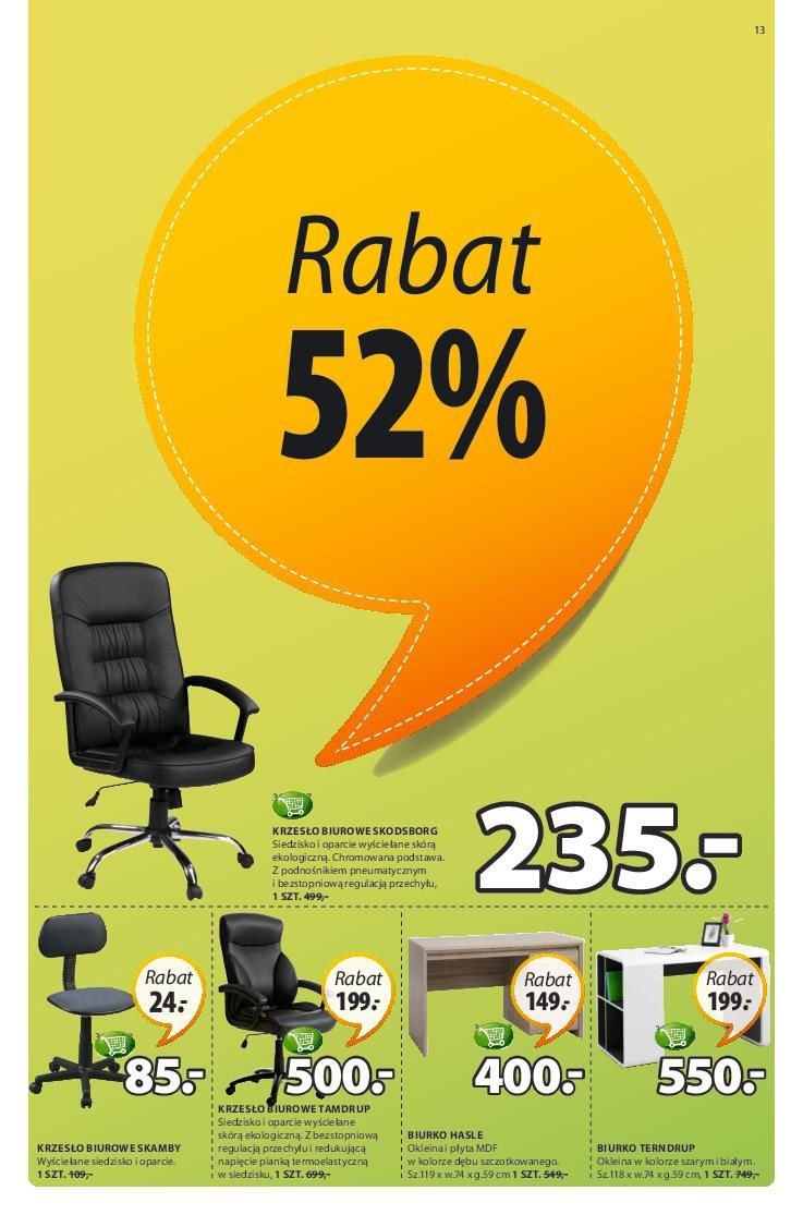 Gazetka promocyjna Jysk str. 13
