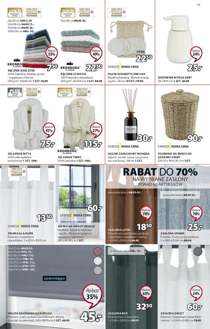 Gazetka promocyjna Jysk str. 13