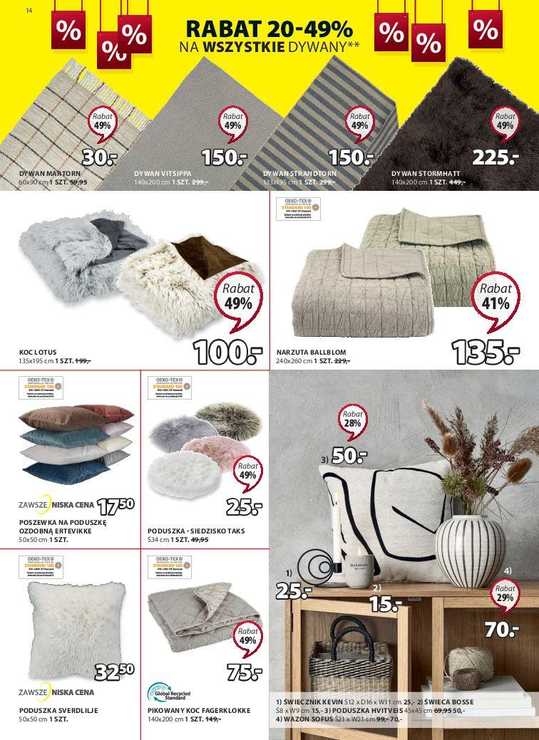 Gazetka promocyjna Jysk str. 14