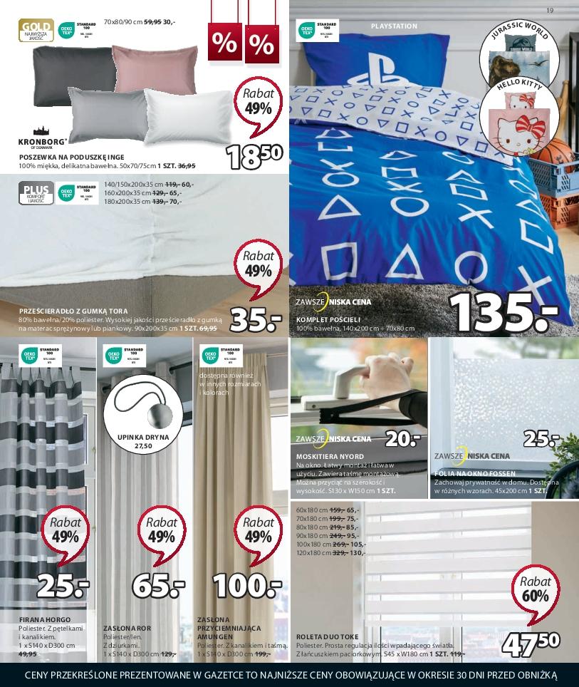 Gazetka promocyjna Jysk str. 19