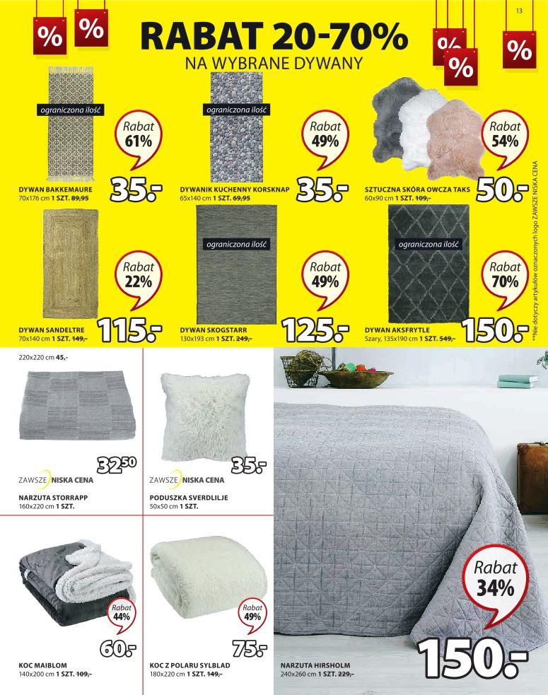 Gazetka promocyjna Jysk str. 13