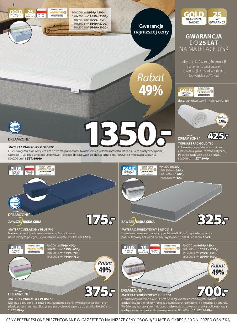 Gazetka promocyjna Jysk str. 8