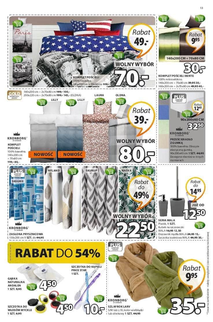 Gazetka promocyjna Jysk str. 13
