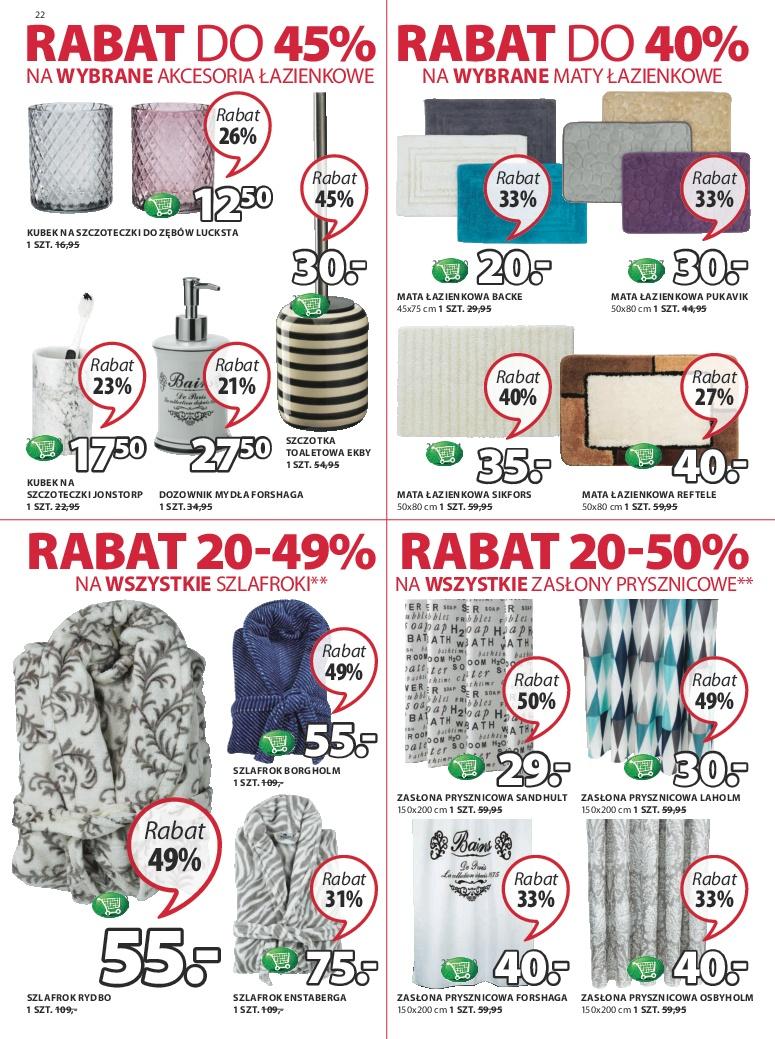 Gazetka promocyjna Jysk str. 22