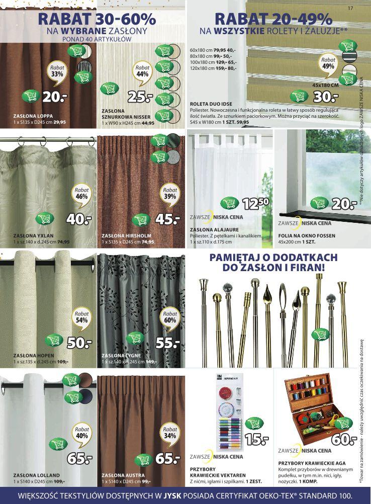 Gazetka promocyjna Jysk str. 17