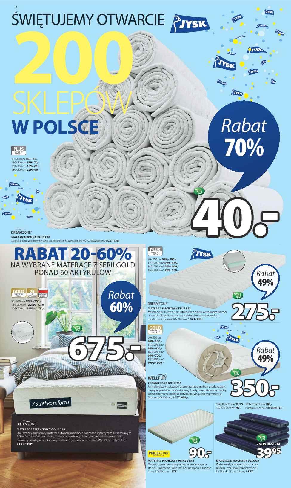 Gazetka promocyjna Jysk str. 4