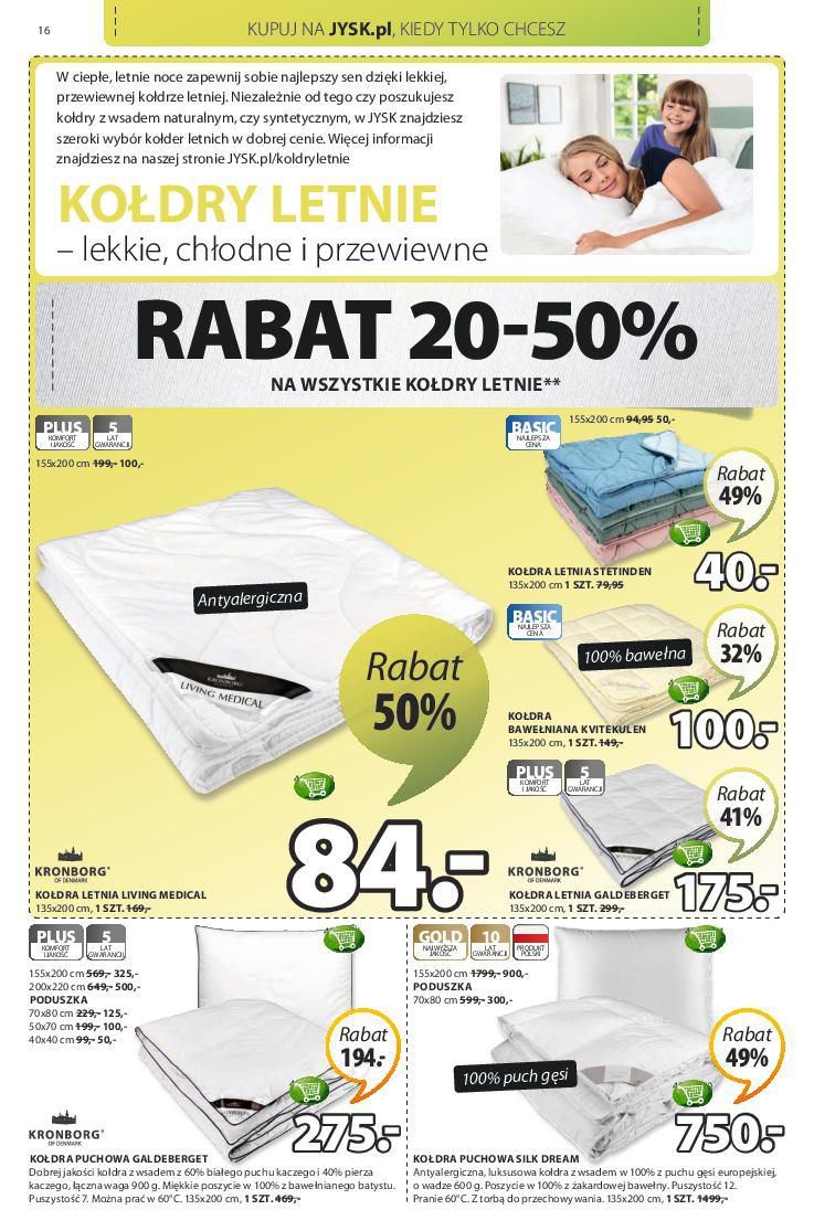 Gazetka promocyjna Jysk str. 16