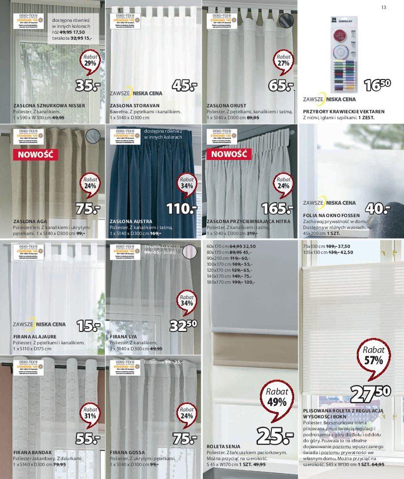 Gazetka promocyjna Jysk str. 13
