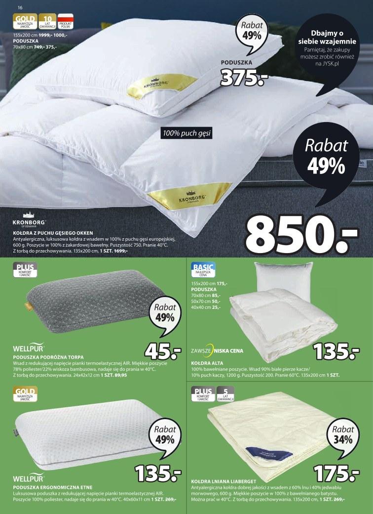 Gazetka promocyjna Jysk str. 16