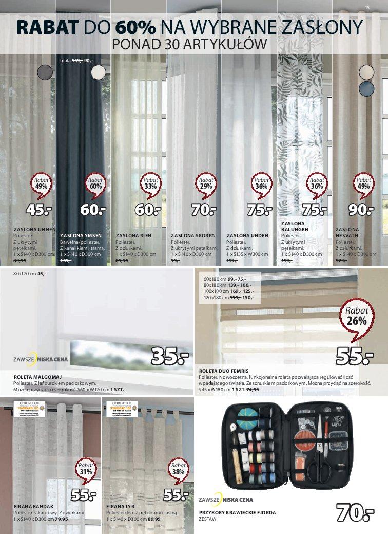 Gazetka promocyjna Jysk str. 15