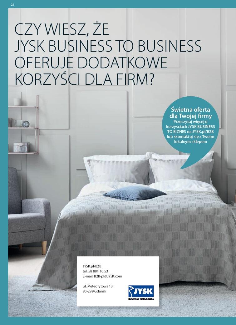 Gazetka promocyjna Jysk str. 22