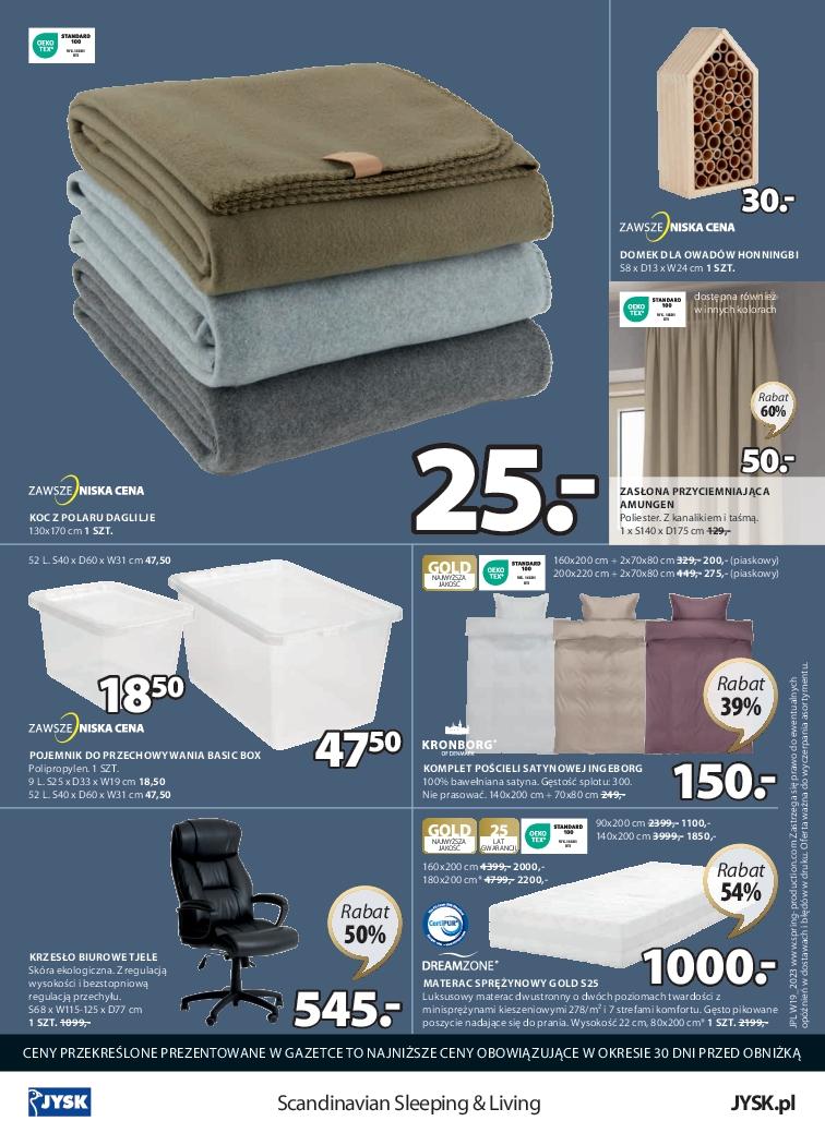 Gazetka promocyjna Jysk str. 16