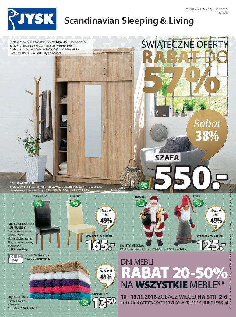 Gazetka promocyjna Jysk str. 1