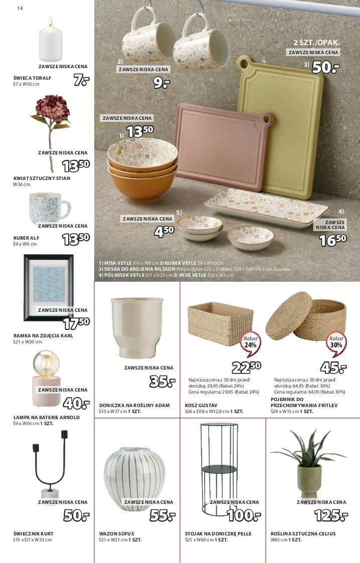 Gazetka promocyjna Jysk str. 14