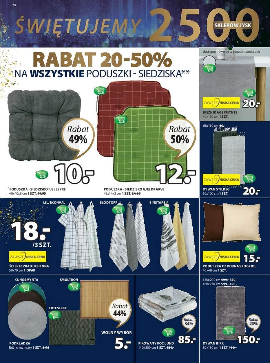 Gazetka promocyjna Jysk str. 20