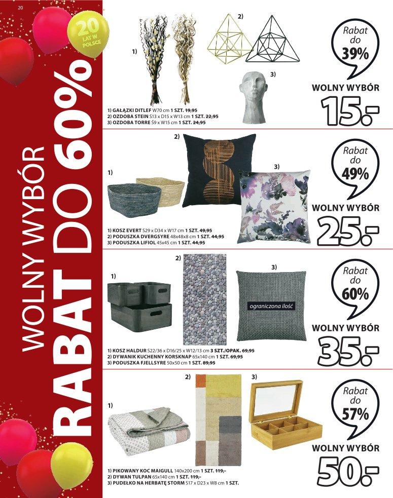 Gazetka promocyjna Jysk str. 20