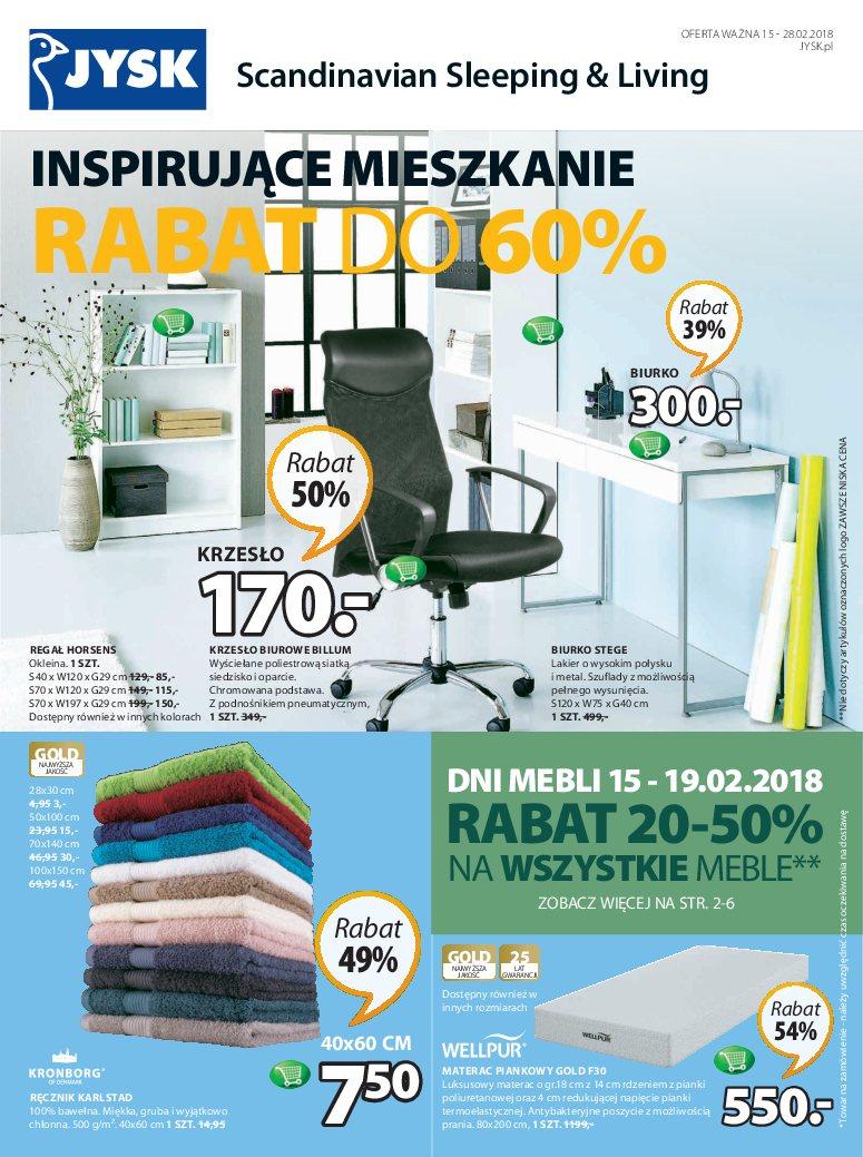 Gazetka promocyjna Jysk str. 1