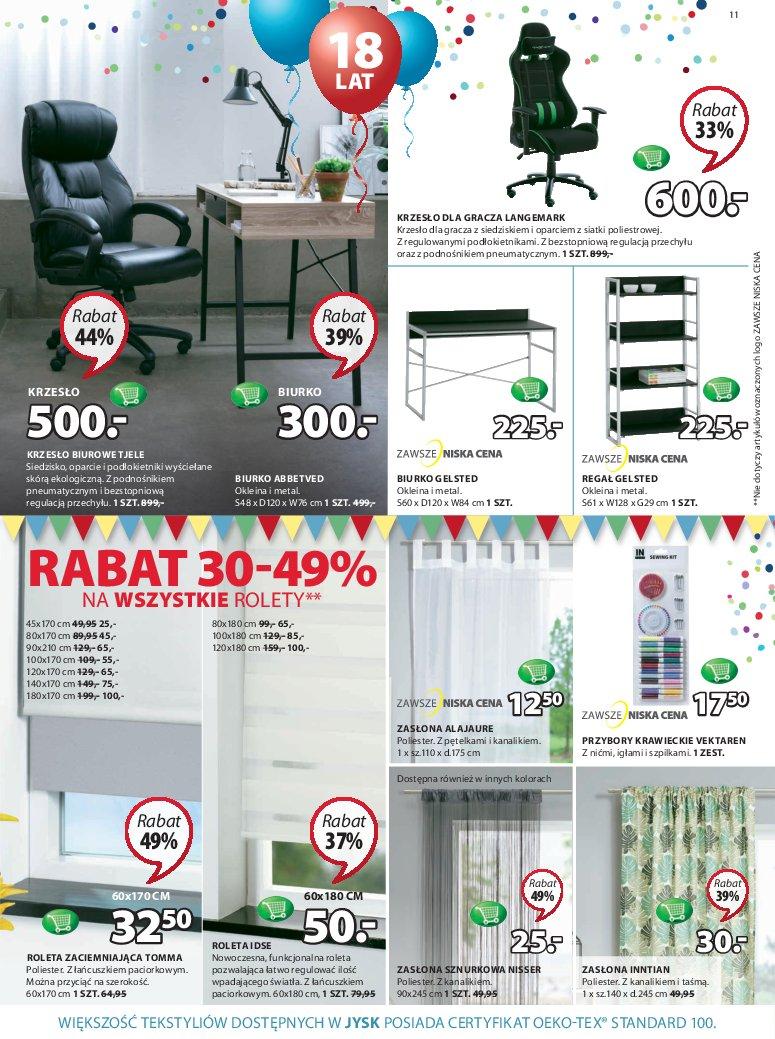 Gazetka promocyjna Jysk str. 11