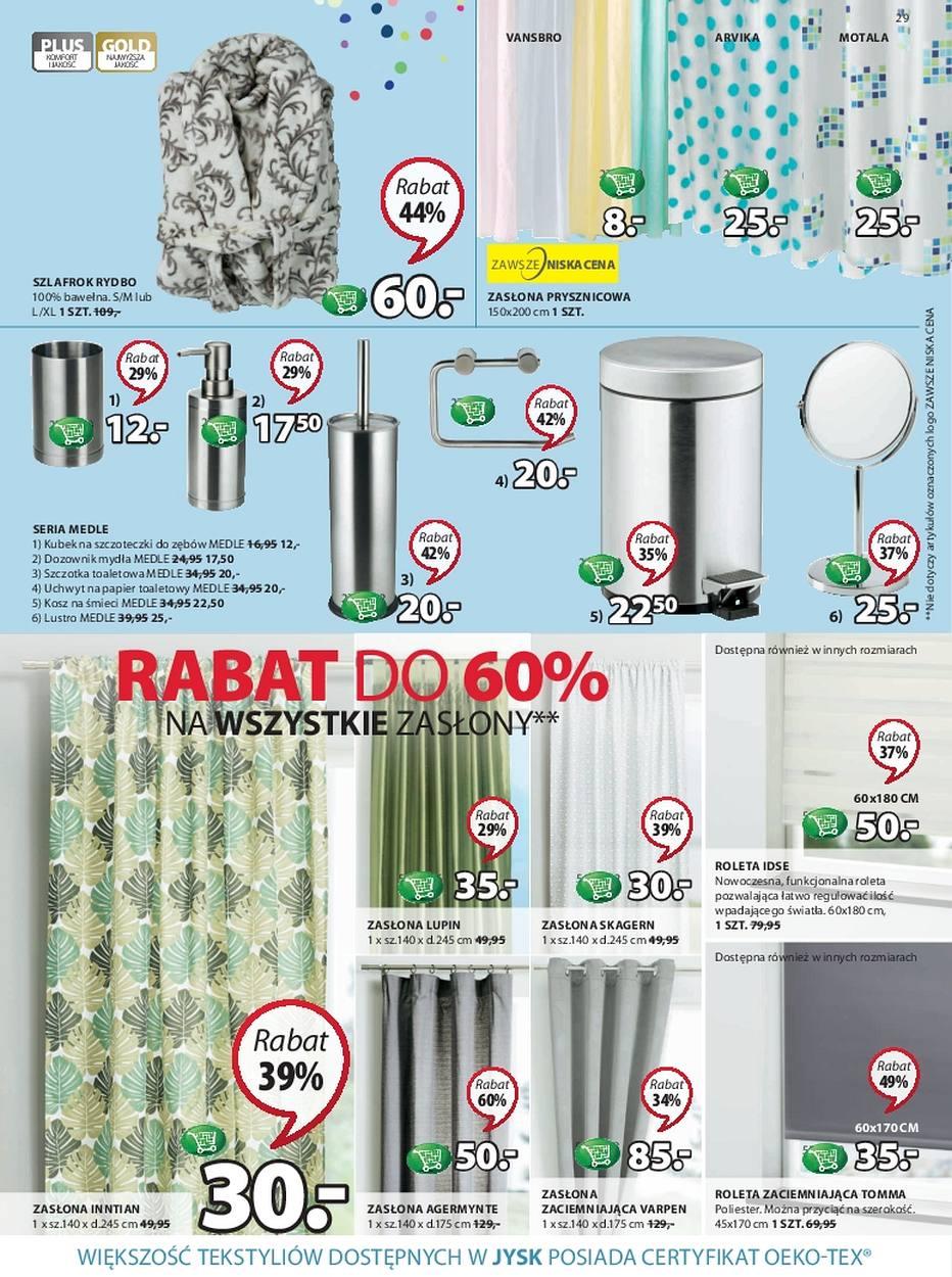 Gazetka promocyjna Jysk str. 29