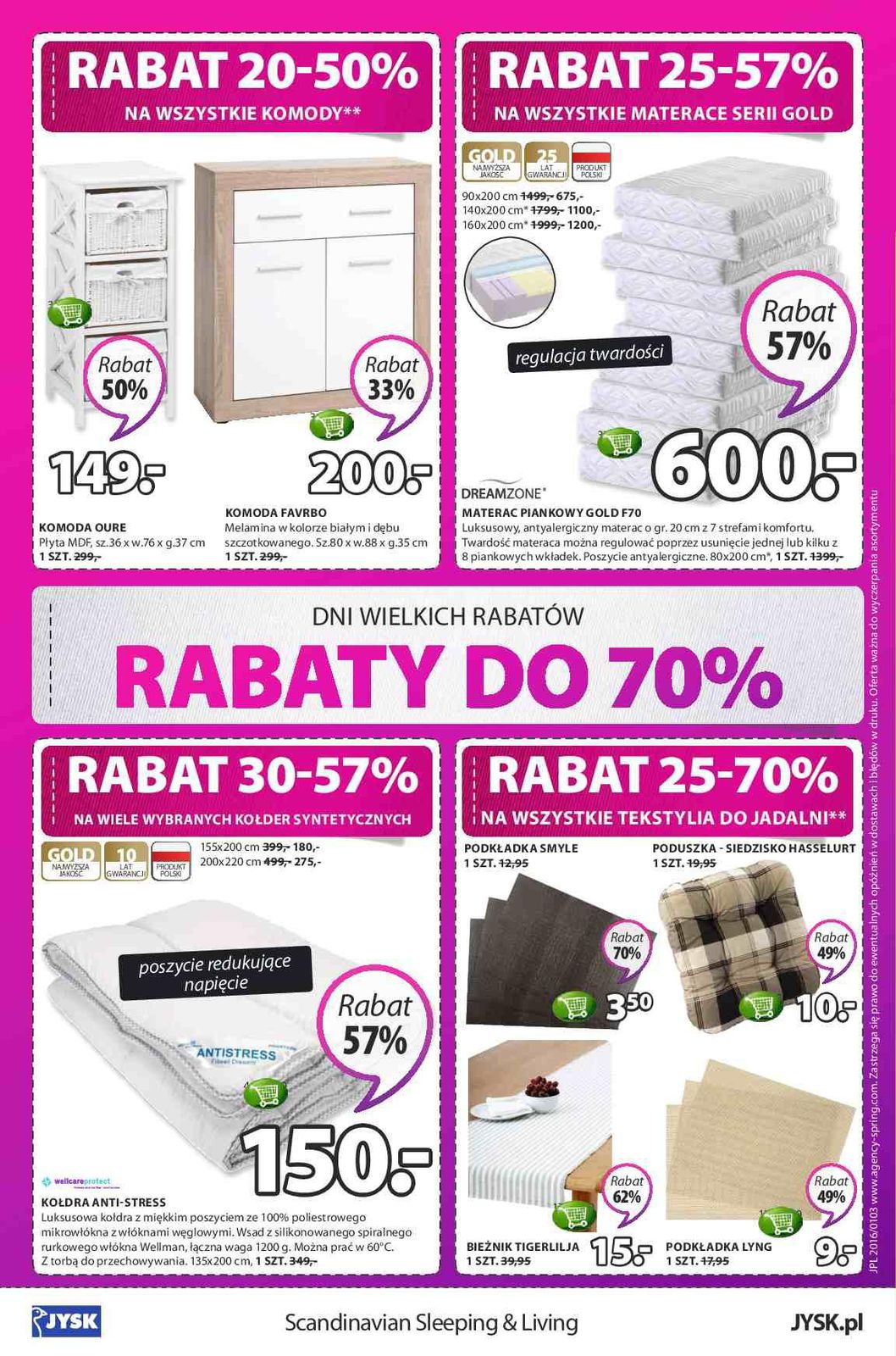 Gazetka promocyjna Jysk str. 16