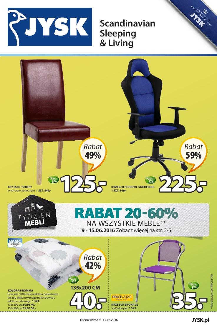 Gazetka promocyjna Jysk str. 1
