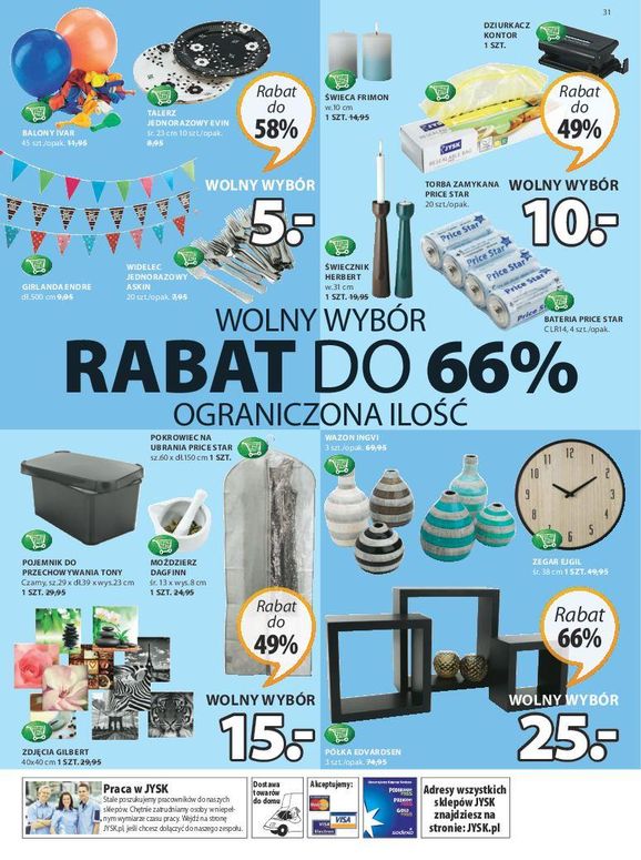 Gazetka promocyjna Jysk str. 31