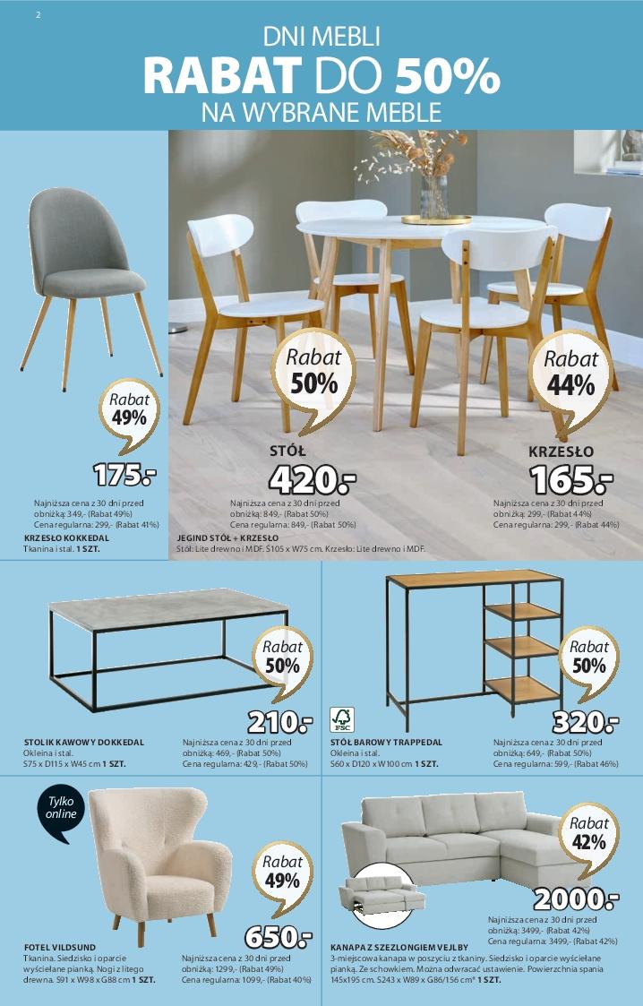 Gazetka promocyjna Jysk str. 2