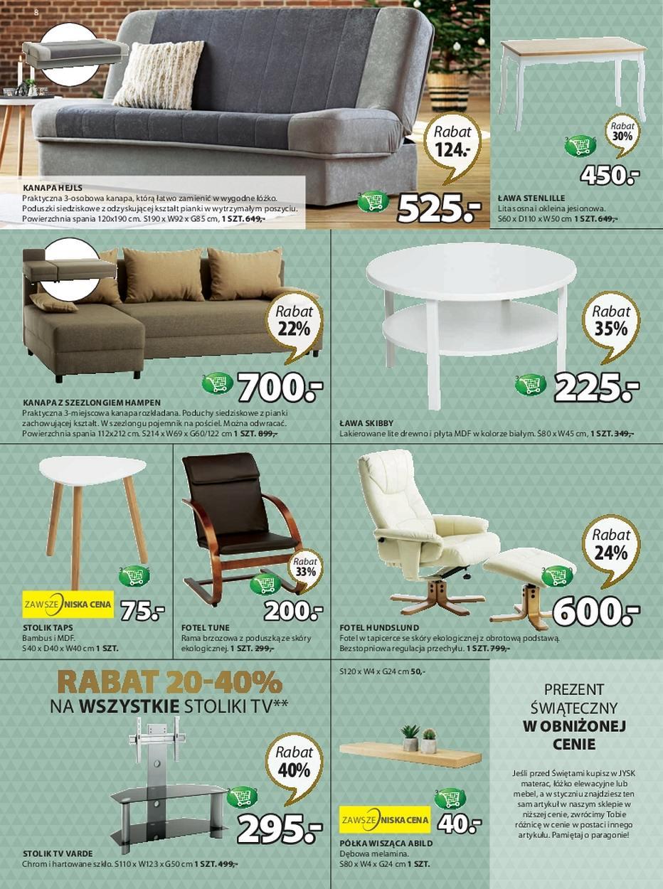 Gazetka promocyjna Jysk str. 8