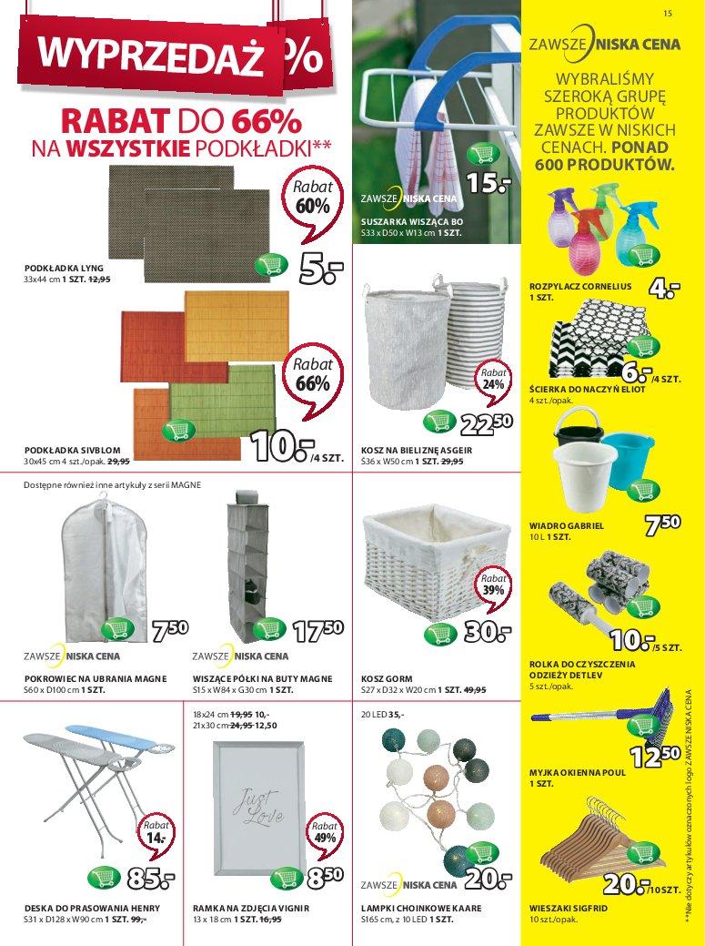Gazetka promocyjna Jysk str. 15