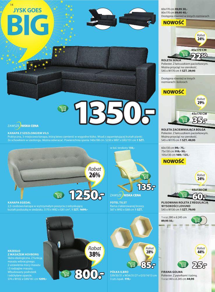 Gazetka promocyjna Jysk str. 14