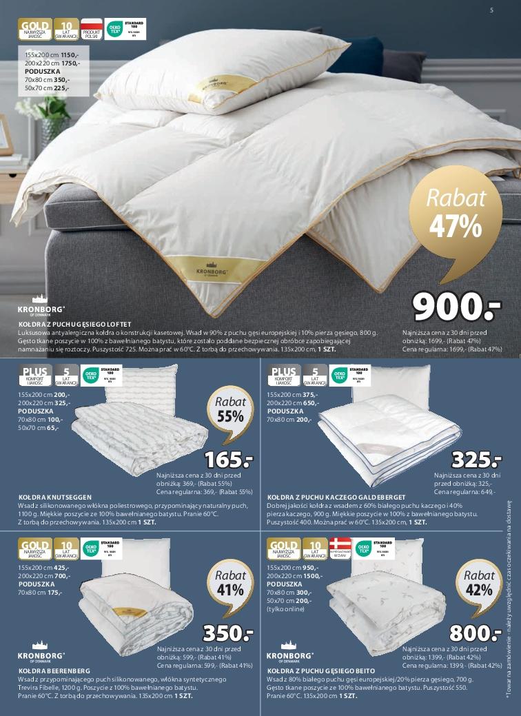 Gazetka promocyjna Jysk str. 5