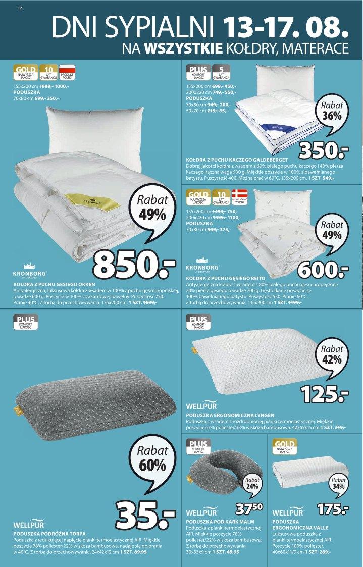 Gazetka promocyjna Jysk str. 14