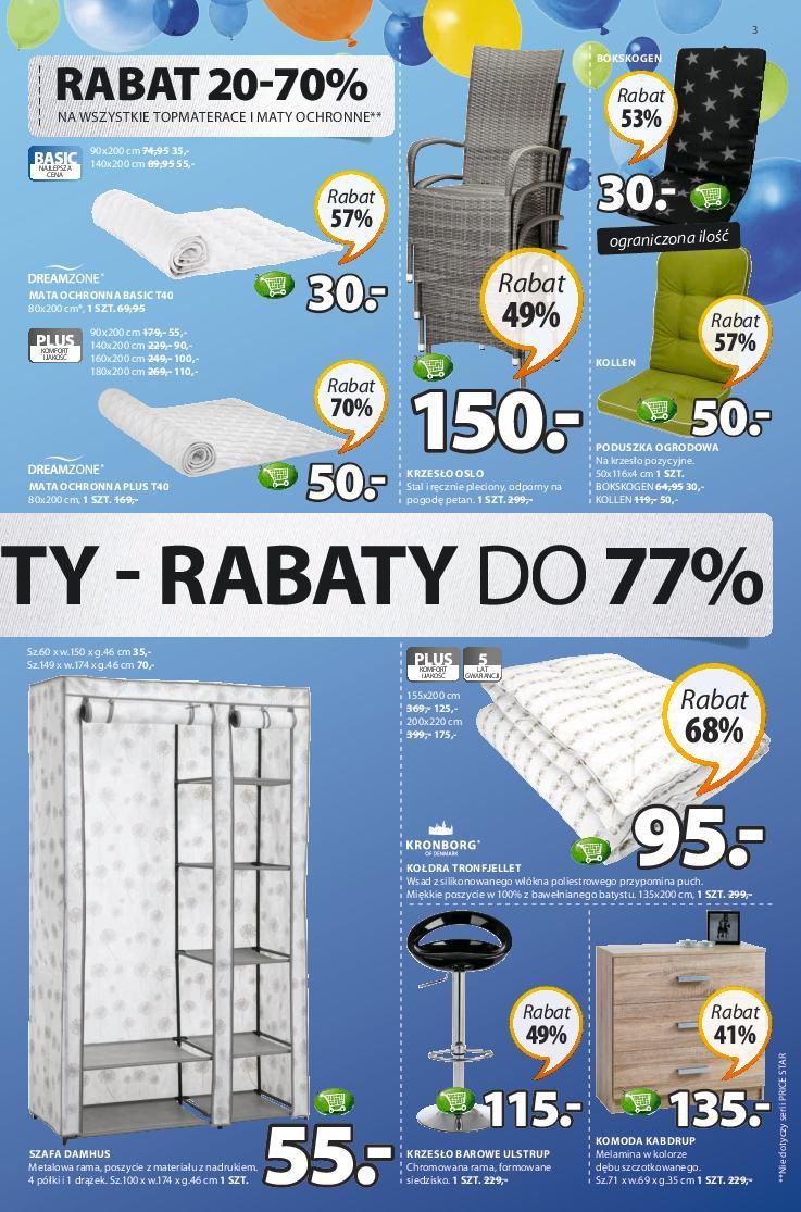 Gazetka promocyjna Jysk str. 3