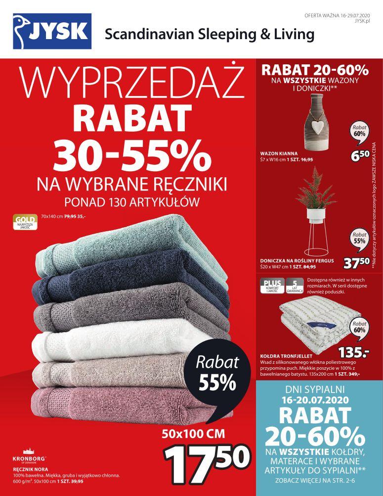 Gazetka promocyjna Jysk str. 1