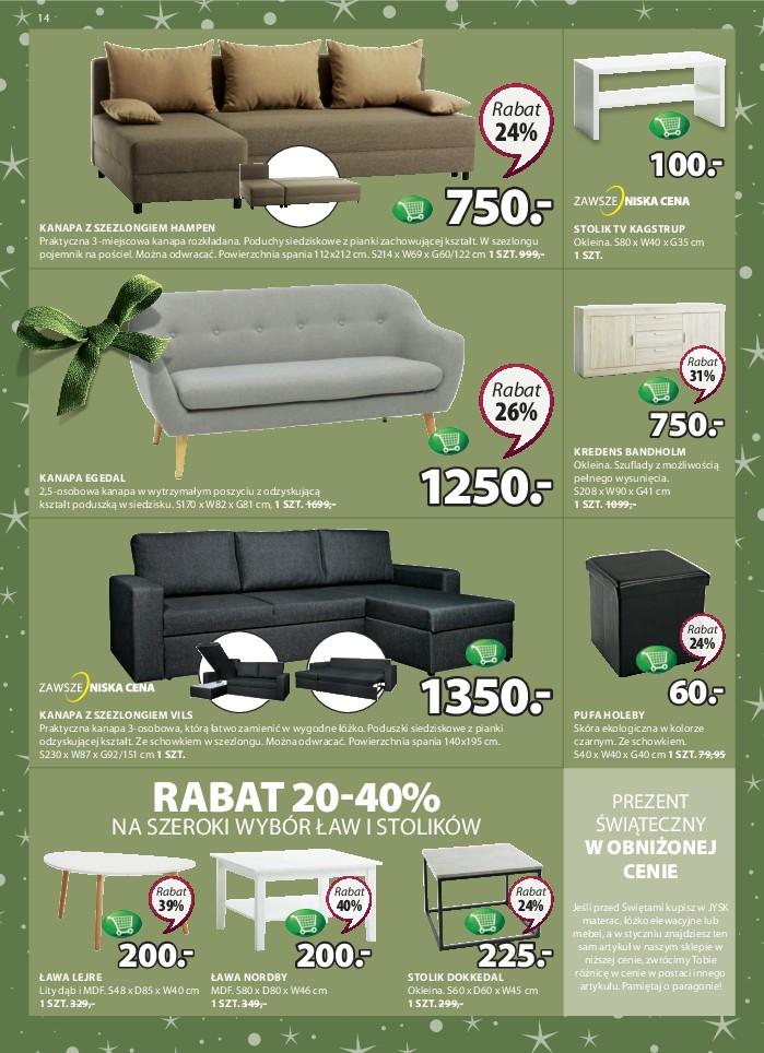 Gazetka promocyjna Jysk str. 14