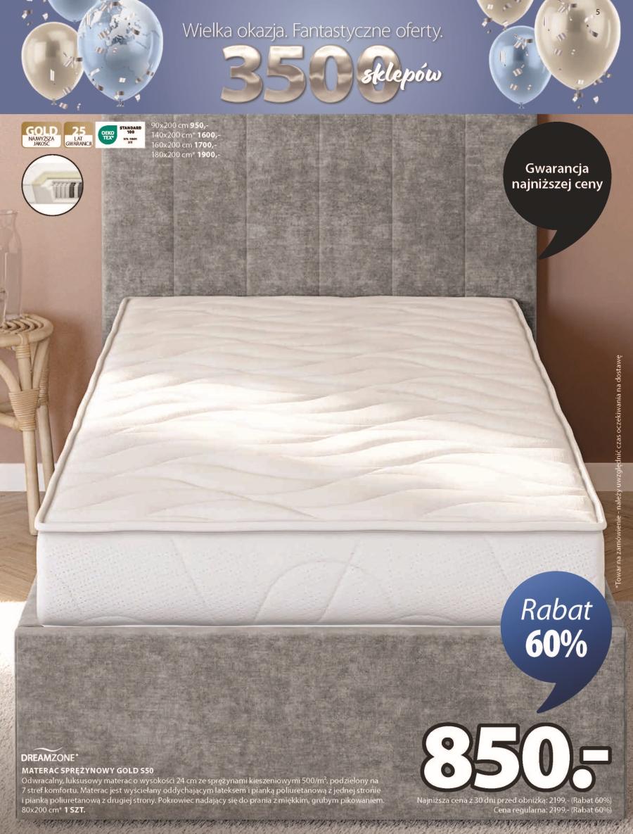 Gazetka promocyjna Jysk str. 5