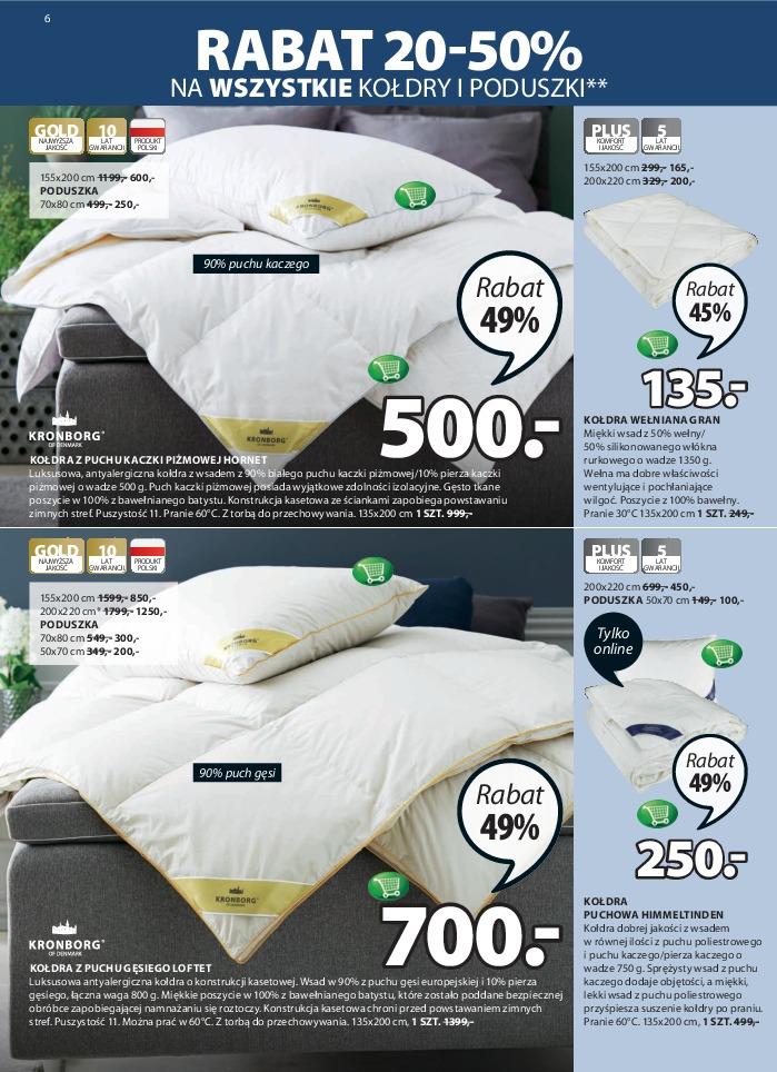 Gazetka promocyjna Jysk str. 6