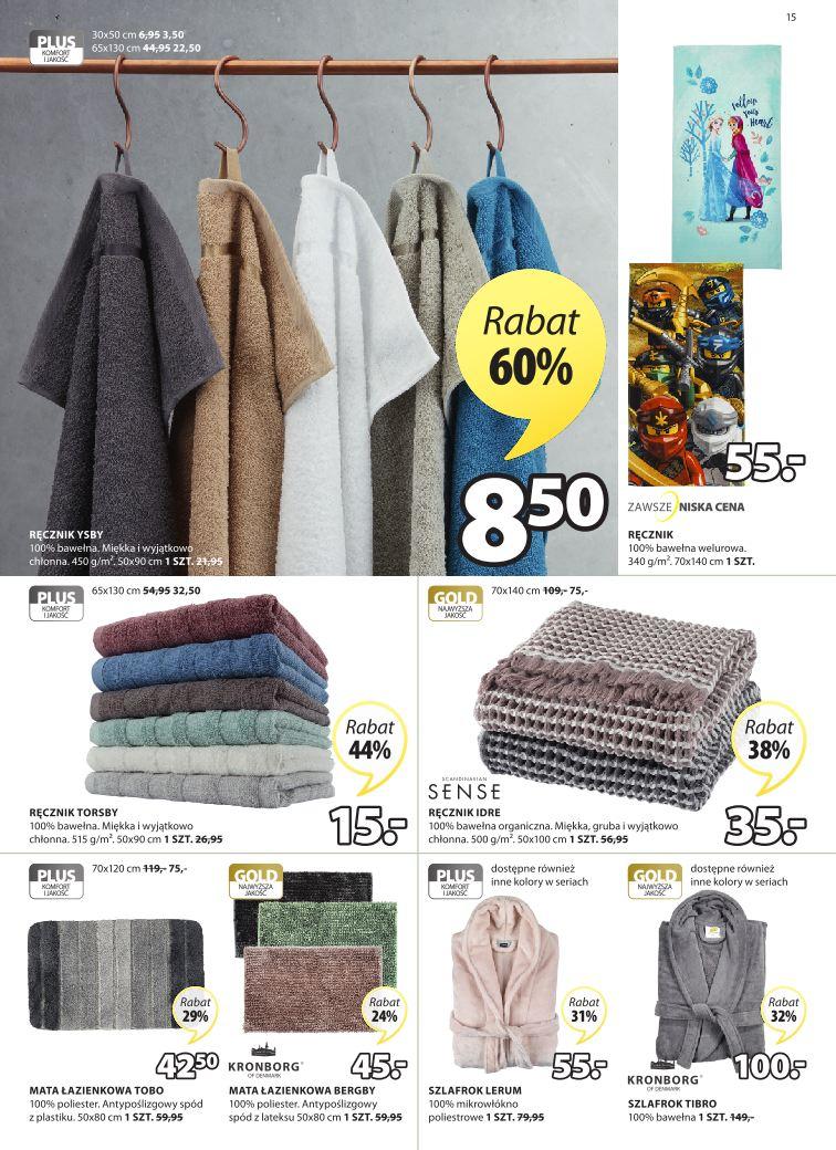 Gazetka promocyjna Jysk str. 15