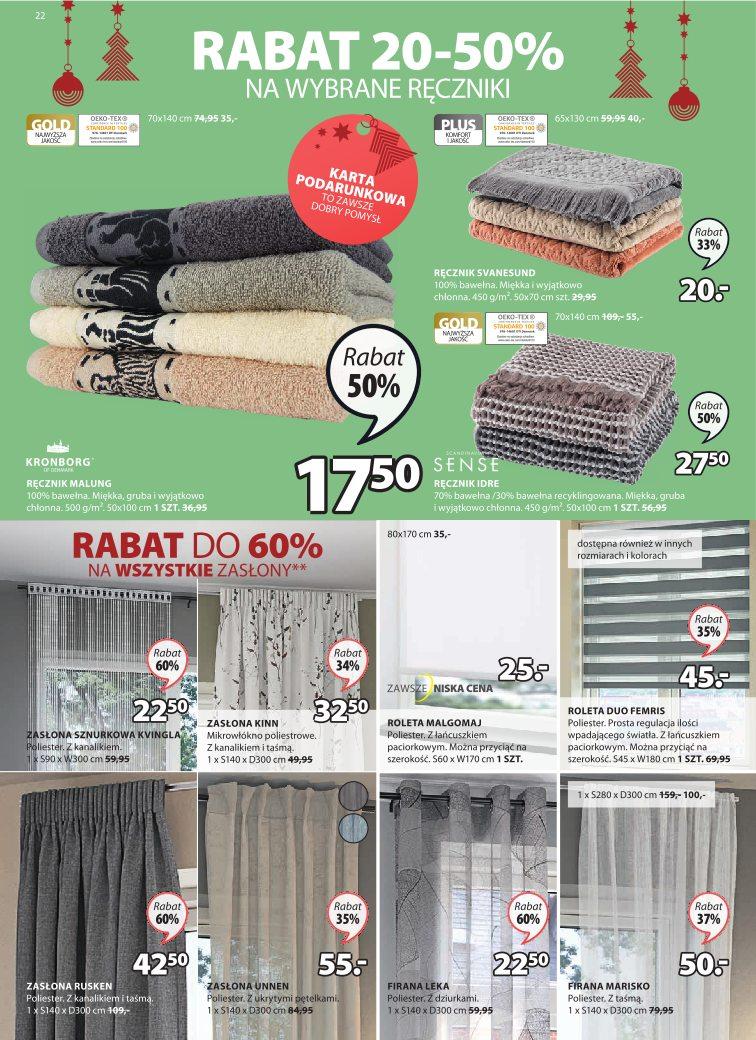 Gazetka promocyjna Jysk str. 22