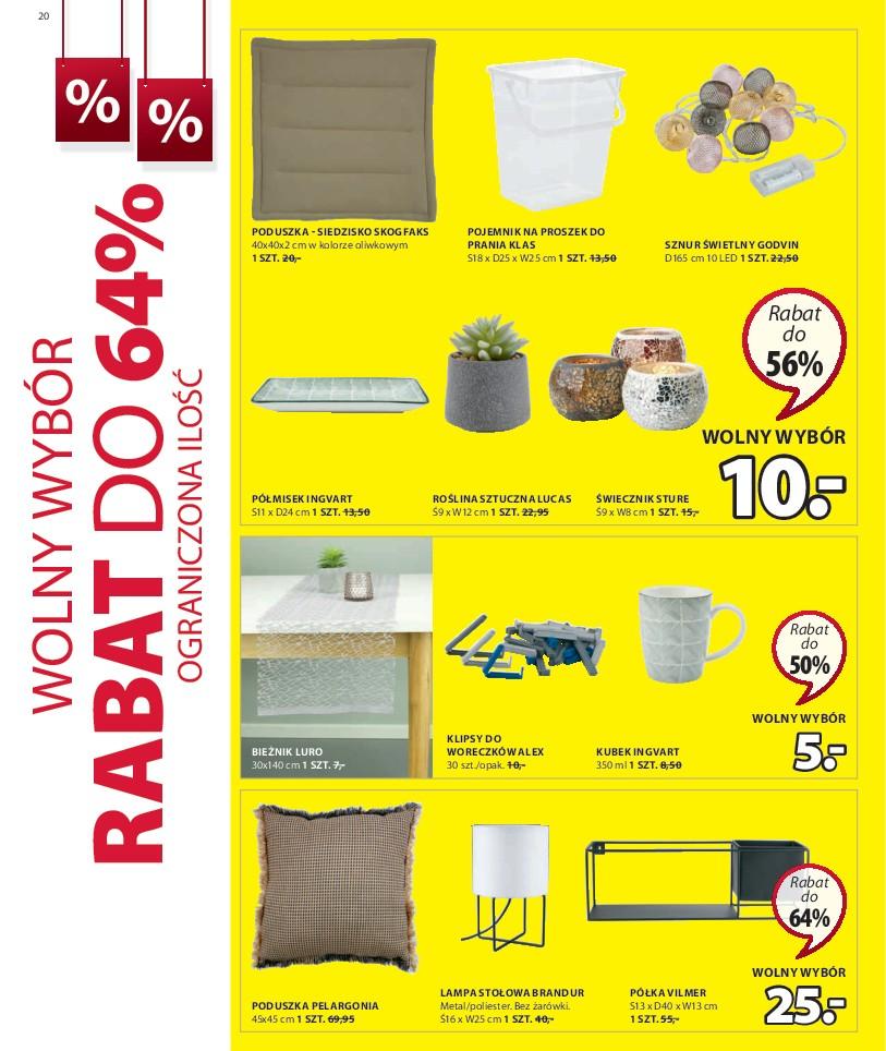 Gazetka promocyjna Jysk str. 20