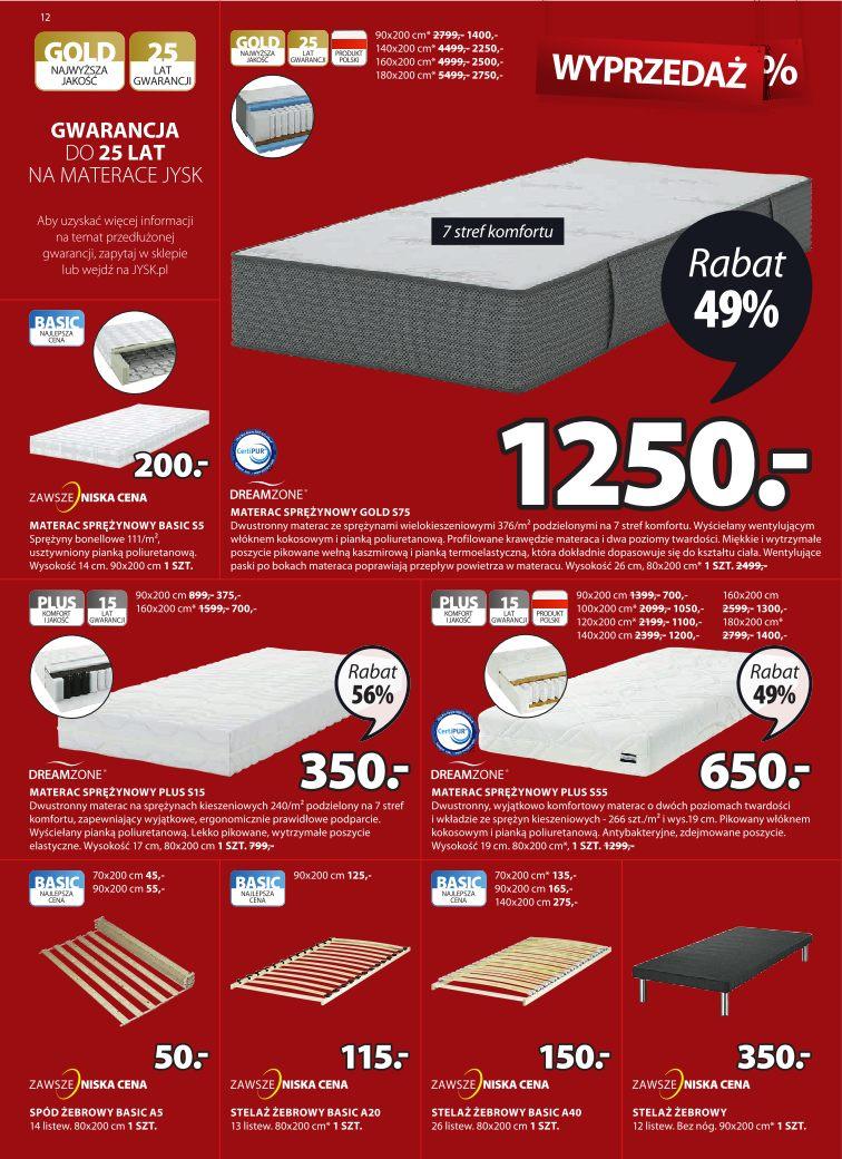 Gazetka promocyjna Jysk str. 12