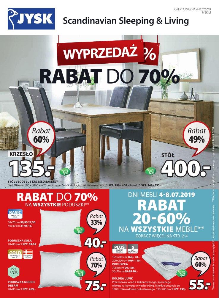 Gazetka promocyjna Jysk str. 1