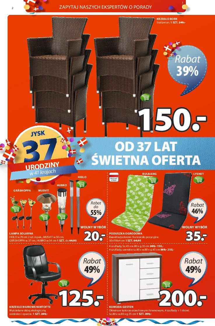 Gazetka promocyjna Jysk str. 2