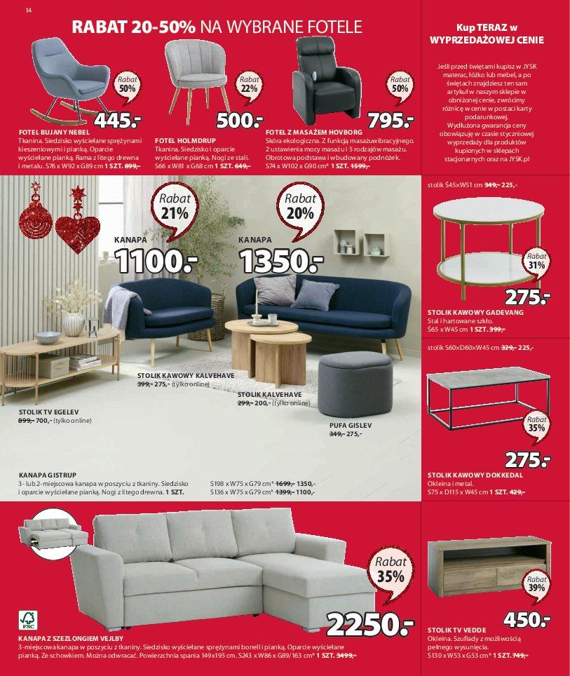 Gazetka promocyjna Jysk str. 14